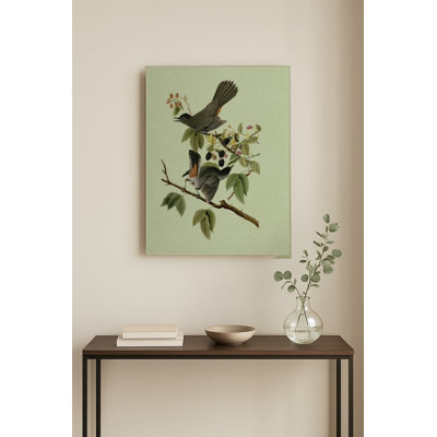 Oiseau-chat (1827) — Portrait mural en métal