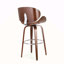 Tabouret tournant 30 "Mid-Century
