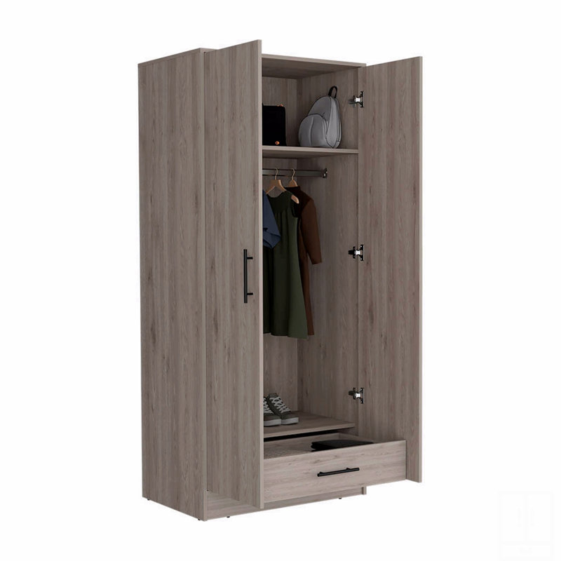 180 Armoire Beery, Chambre, Gris