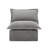 Upholstered Soft Gray Chenille Accent Lounge Chair with Cushion Back – Fully Compressed, No Assembly Required-2084299111