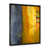 Impression noire sur toile encadrée sélectionné