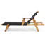 Maurice 200cm Long Reclining Acacia Single Chaise