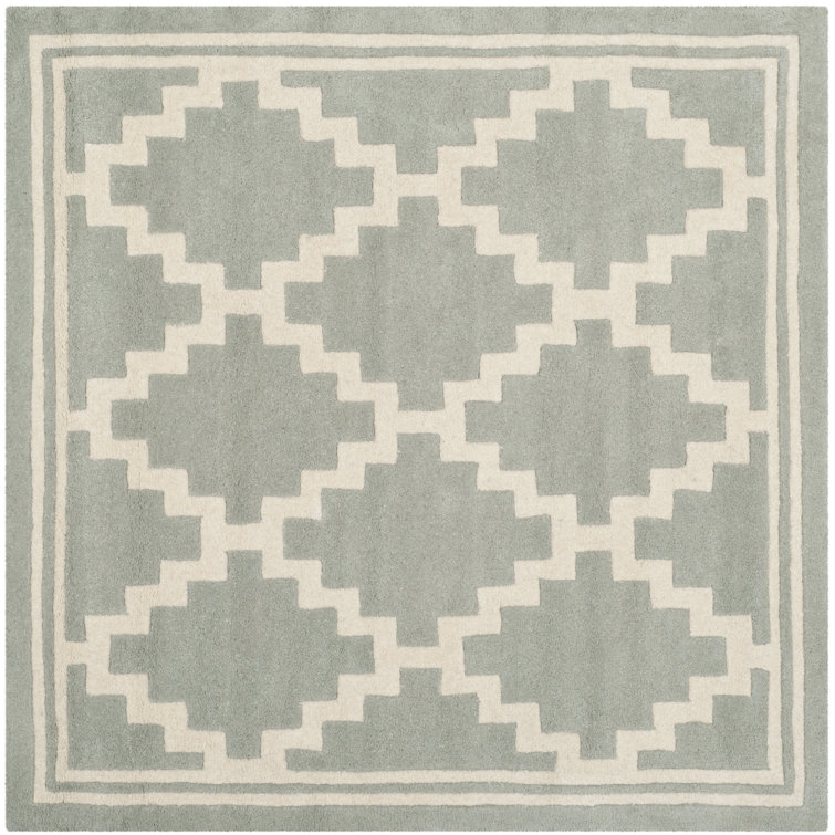 Carolene Hand Tufted Wool Geometric Rug