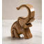 Hand-Carved Wooden Elephant Wine Bottle Display
