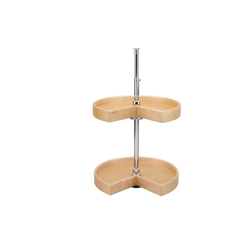 Plateau tournant en bois naturel Rev-A-Shelf, L 18 po