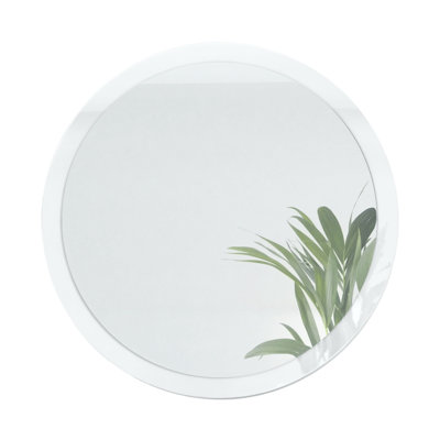Colwich Engineered Wood Flat Wall Mirror