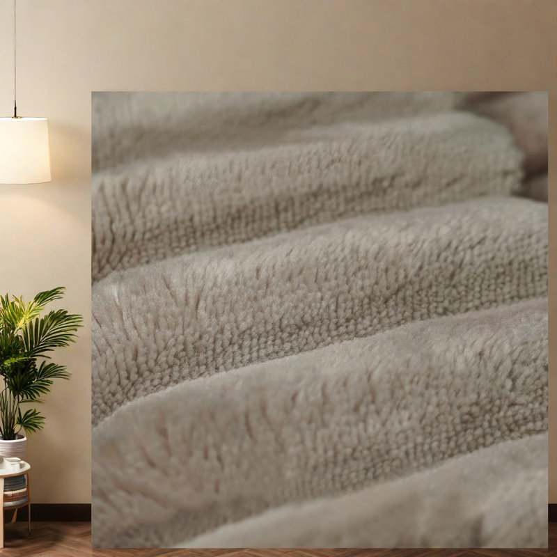 Canapé d'angle Compression Cloud, canapé moderne en velours côtelé de 166 pouces pour la maison, Tanné