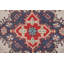 Tapis géométrique ivoire Kazak 6 x 9