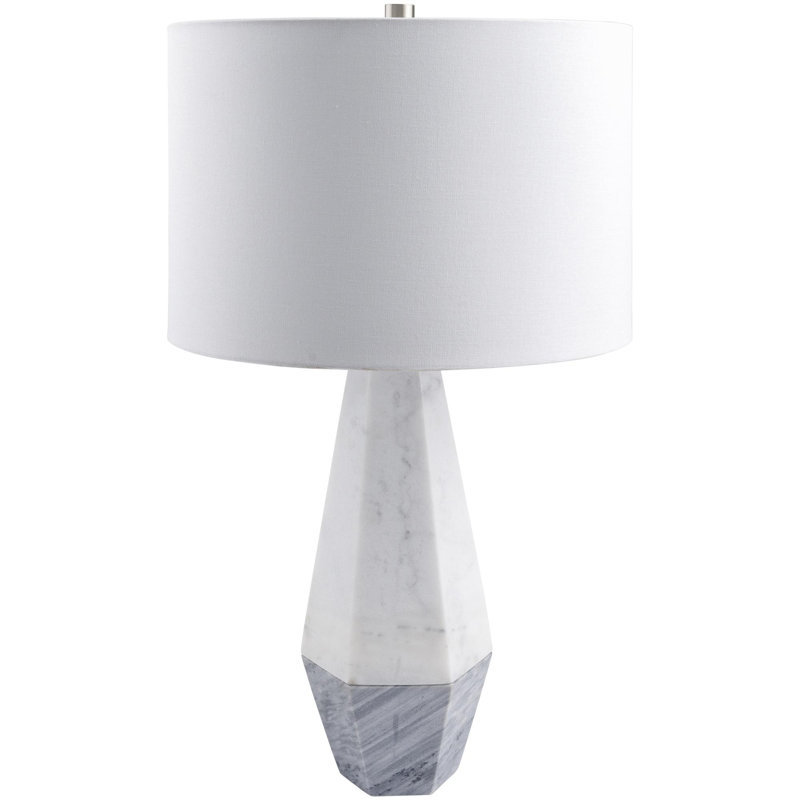 Éclairage de table décoratif H 26 po x l 15 po x P 15 po Enliven 83A8A9C7090C4741AD38C28EFE8B4150