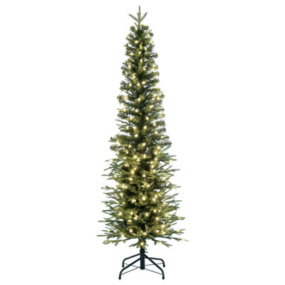 4.5' Lighted Fir Christmas Tree with Realistic Needles