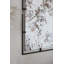 Miroir de décoration murale industriel antique avec cadre en métal