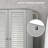 Tall Narrow Bathroom Storage Cabinet With Doors And Shelf Adjustability, Freestanding Bathroom Linen Cabinet With 2 Cabinets And Countertop, Bathroom Floor Cabinet, Gray-1753176949