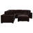 Trayce 6-piece Upholstered Modular Sectional Chocolate-98386883