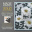 «Bright White Flowers I», reproduction encadrée - bois massif-1158721505-1158721528