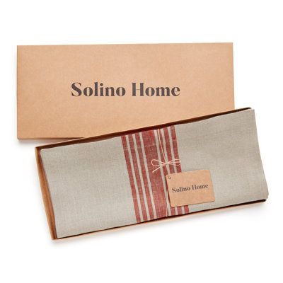 Farmhouse - 100% Pure Linen Table Runner