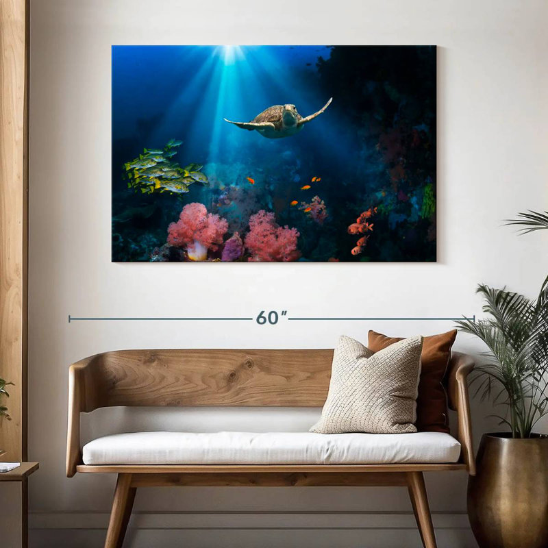 Brampt Ocean Underwater, 32" H x 48" W