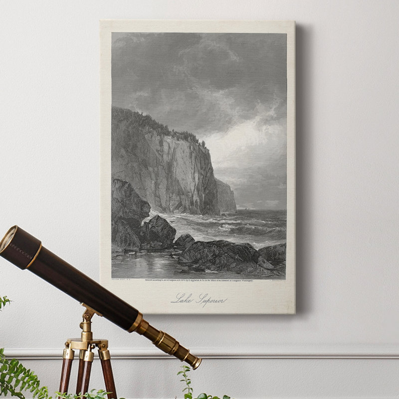 Lake Superior - Wrapped Canvas Print, 60" H x 40" W x 1" D