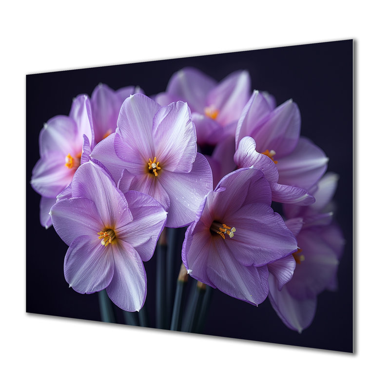 Monochromes parfumés, fusion de jonquilles II - Jonquilles, impression d'art mural, Sans cadre, métal, H 12 po x l 20 po