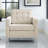 Loft Upholstered Fabric Armchair-24800267