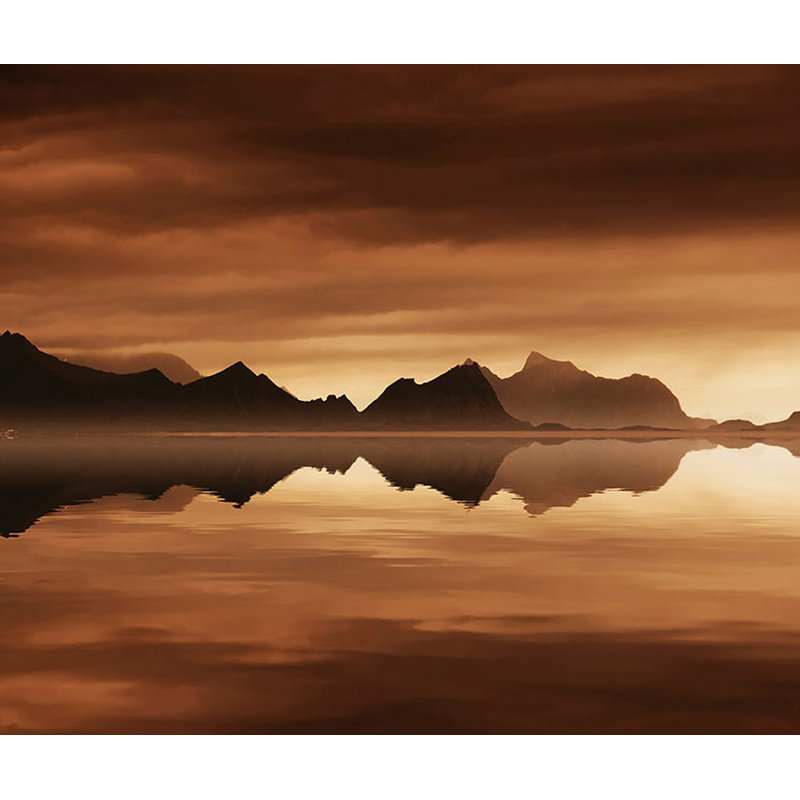 Mirrored Sea Print by Andreas Stridsberg, Outdoor, 30" H x 35" W x 1.5" D
