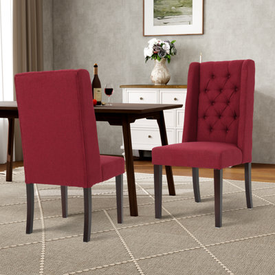 Chaise rembourrée à oreilles 21,23 po