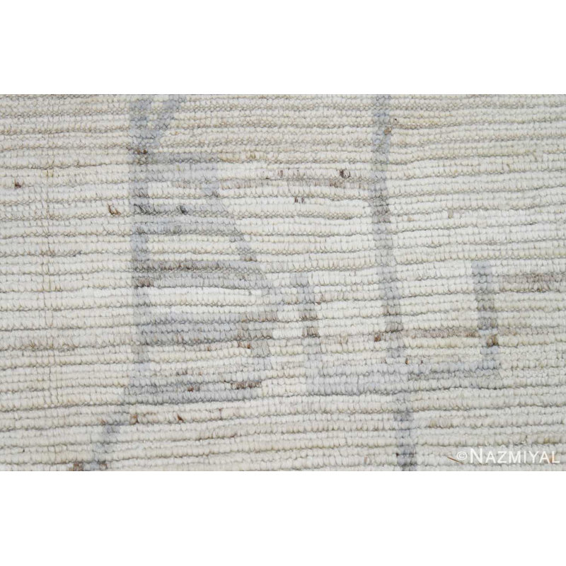 One-of-a-Kind 9'6" X 11'8" New Age Wool Area Rug in Gray/Beige