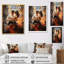 Espagne, couple de danseurs de fiesta espagnole - art mural Espagne-91284307-91284312