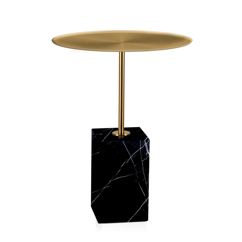 Cole Stainless Steel Top End Table