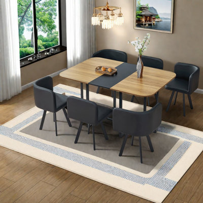Modern Dining Table Sets(must Include Both Table And Chair), Mdf Kitchen