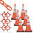 Mr. Chain 28'' H x 14'' W HDPE And PVC Stanchion System