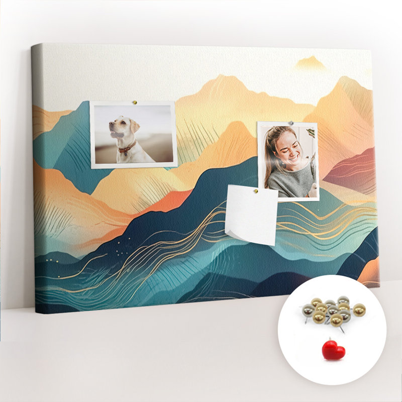 Madria Cork Corkboard / Bulletin Board