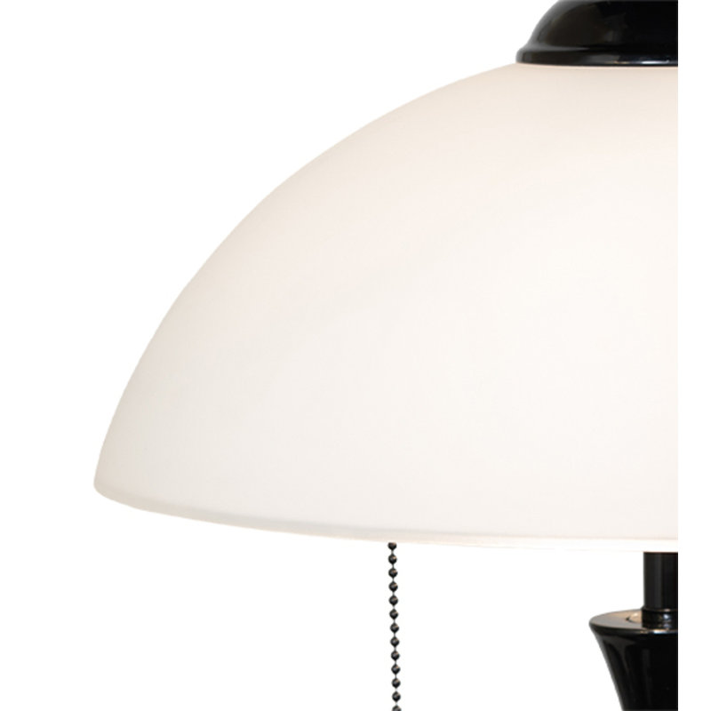 21" High Metro Frosty Glass Table Lamp