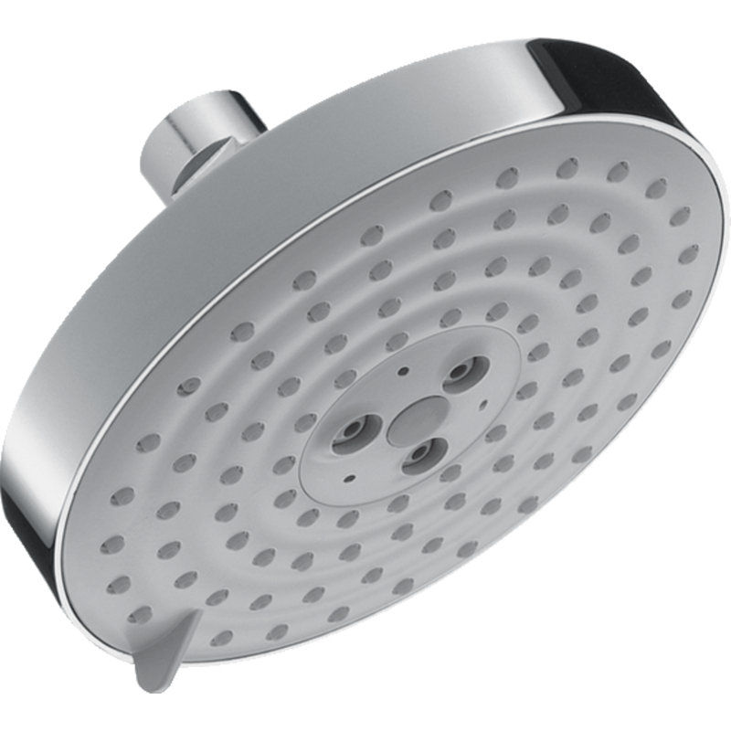 Raindance Air Three Jet Rain Shower Head, 2.5 GPM, Chrome