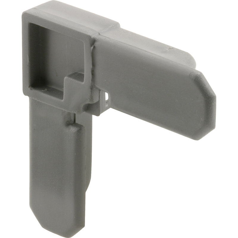 Coins de moustiquaire en plastique, Gris, H 5,44 po x l 3,81 po