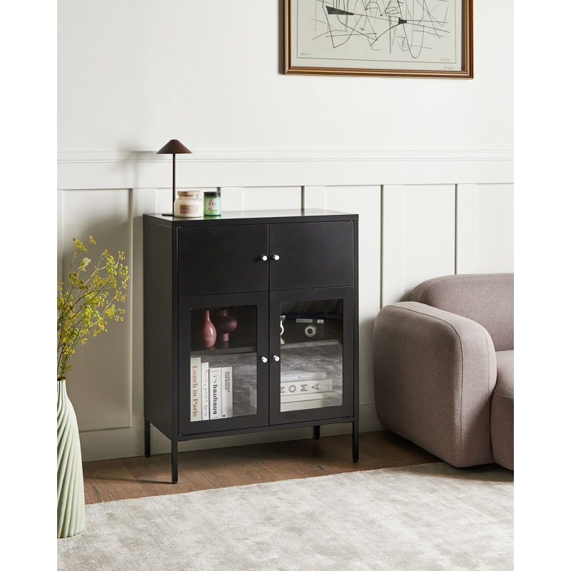 80cm Sideboard, Black
