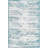 Outdoor Iris Area Rug Blue-Green Color-984971146