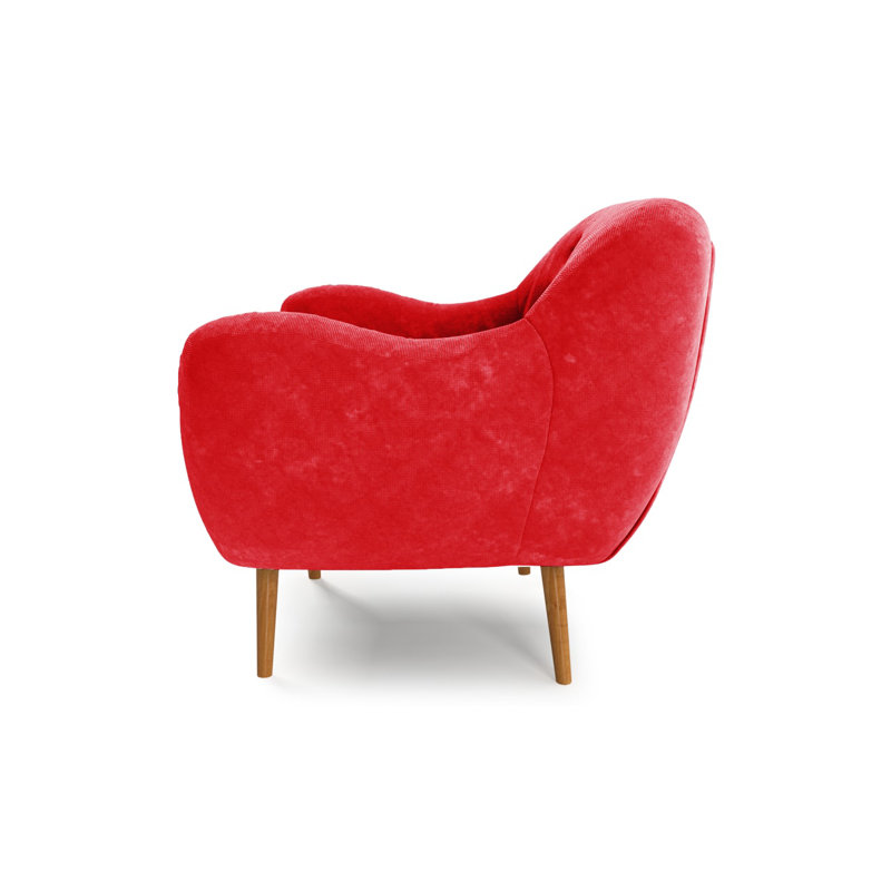 Jefferson 3 Seater Sofa, Red