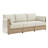 3-Piece Modular Outdoor Sofa