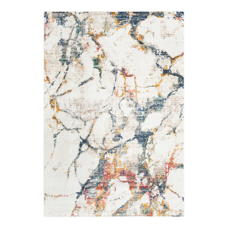 Tapis abstrait Caparro, Rectangle 6 pi 1 po x 9 pi 2 po