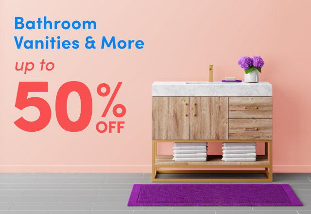 Bathroom Vanities & More on Clearance