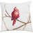  Cardinal Print Square Pillow Cover & Insert-1320589628
