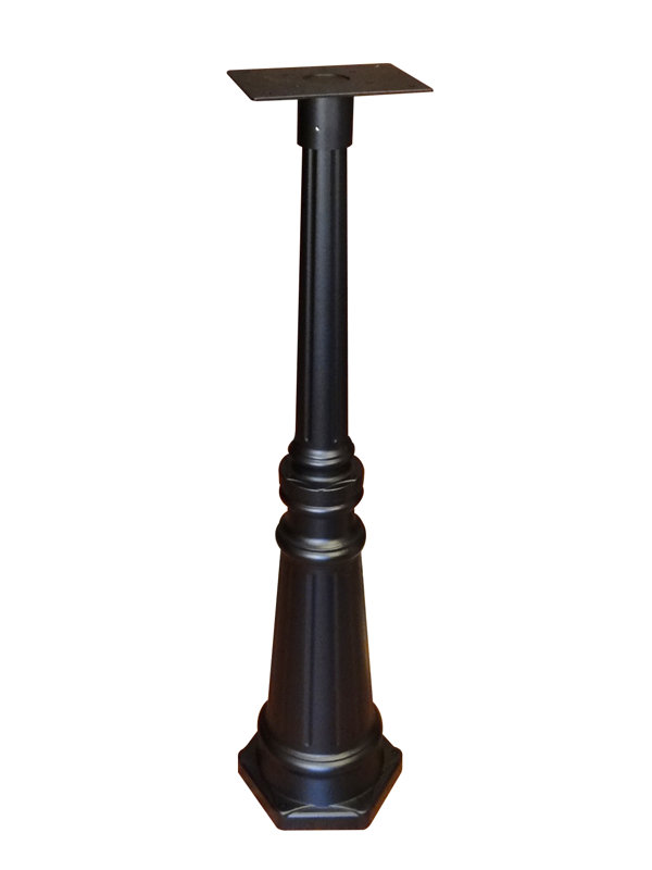 42'' H Decorative Post, Oil Rubbed Bronze