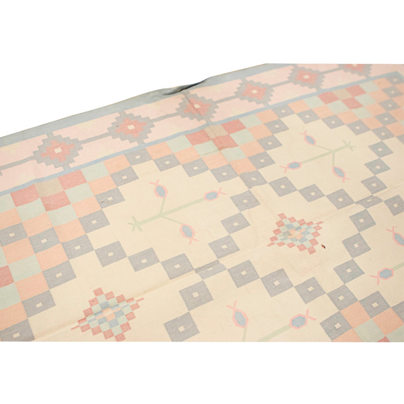 Hand Knotted Wool Area Rug