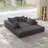 Ciriaca Boneless L Shaped Chenille Upholstered Sectional Sofa with 6 Pillows-1985626001