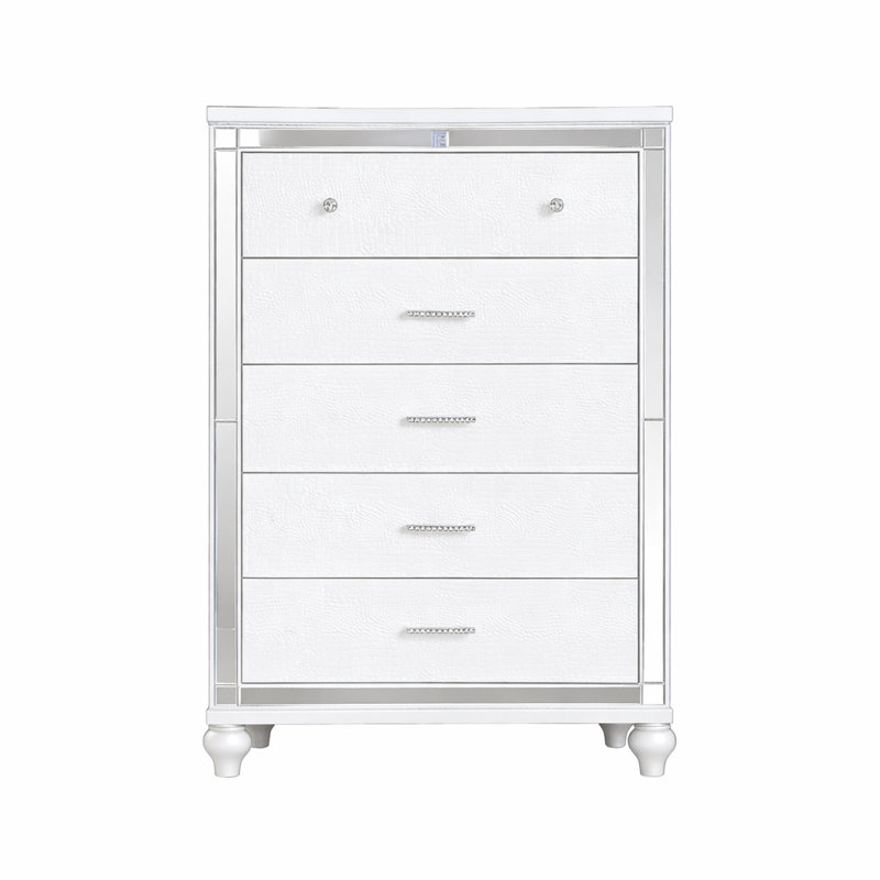 Denard Chest, White