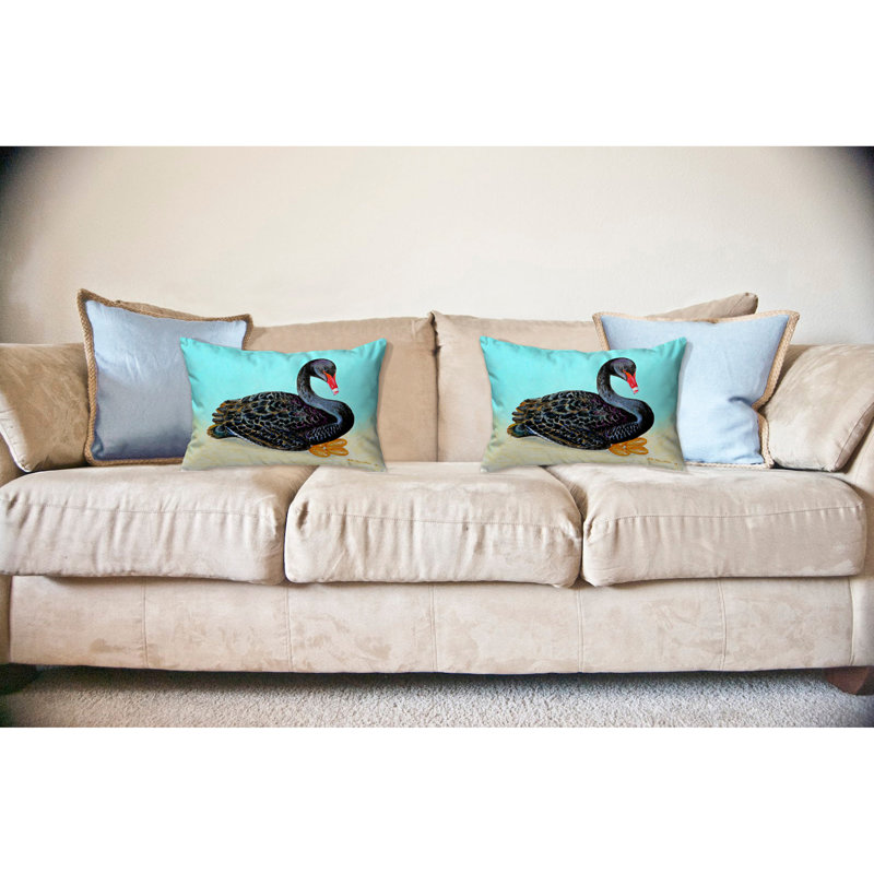 Coussin décoratif intérieur / extérieur Swan