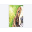 «Basset on Green» par George Dyachenko - impression sur toile tendue-32498978-72139424-72139425