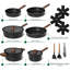 15 - Piece Non-Stick Aluminum Cookware Set