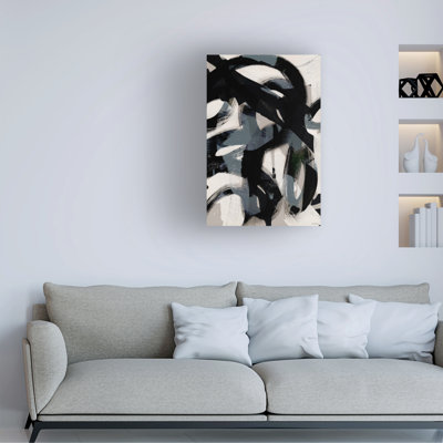 Mareike Bohmer Abstract Brush Strokes 152 Canvas Art