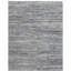 Hand Knotted Area Rug in Black And Ivory